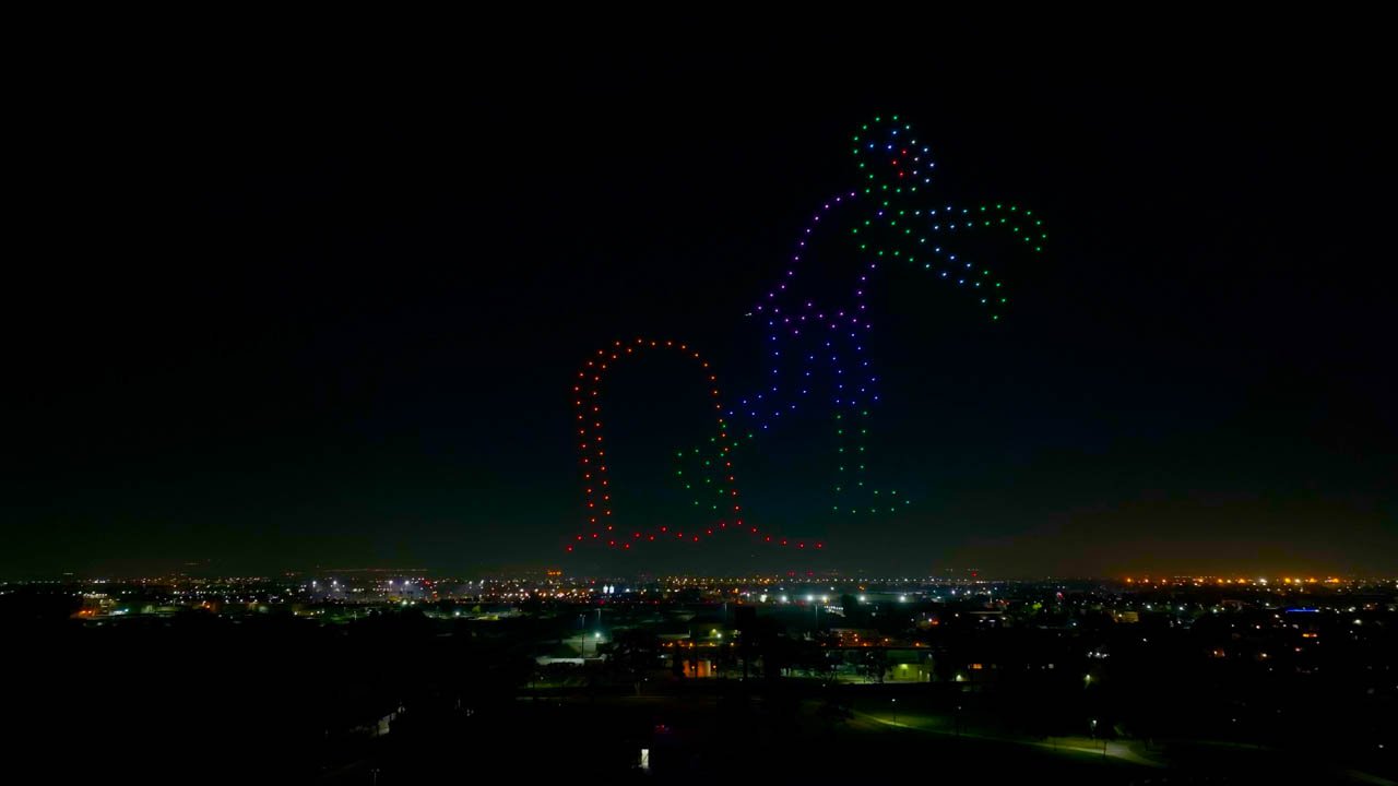 Halloween Drone Show Dazzles at Ontario’s Trunk or Treat Event